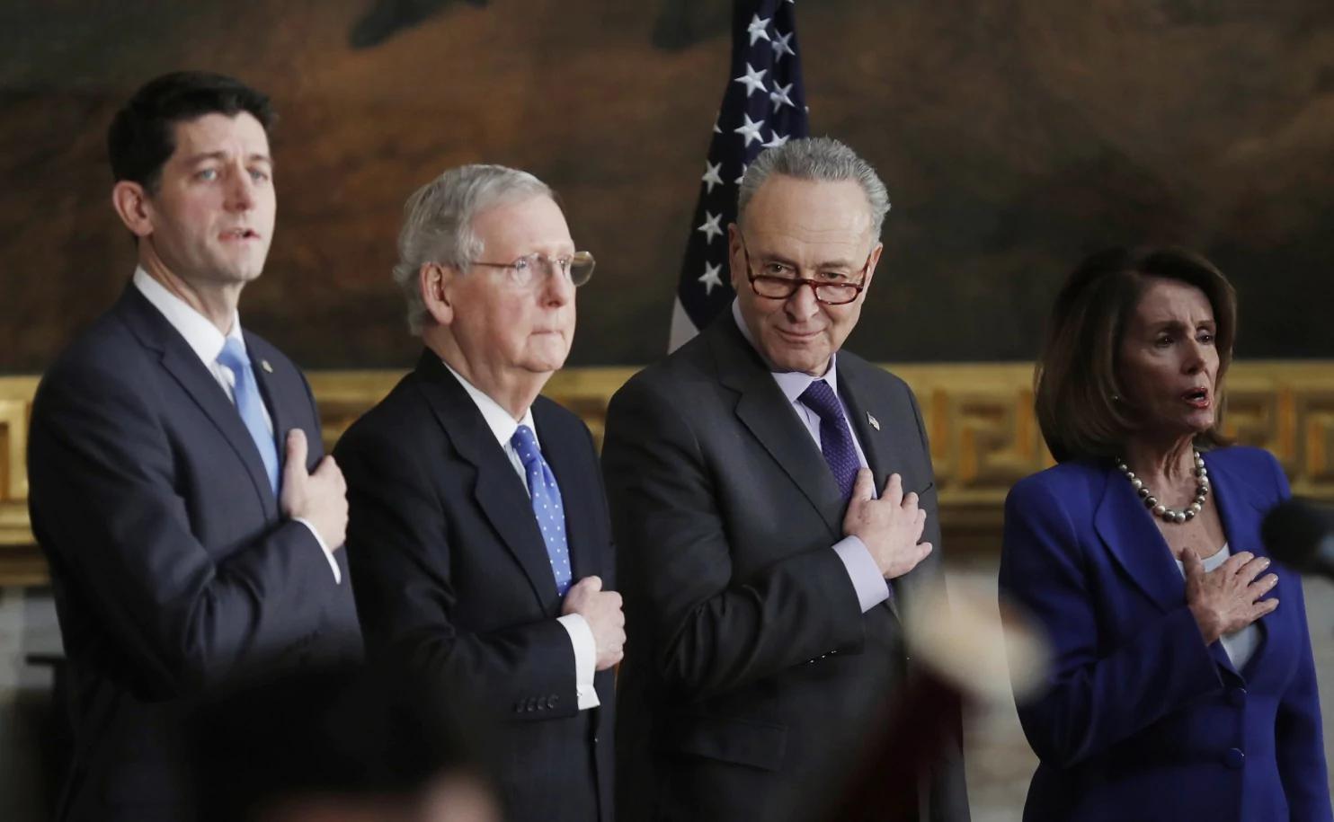 Top Senate leaders negotiating budget deal to keep government open