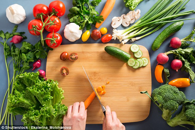 Chopping veggies boosts their nutrients