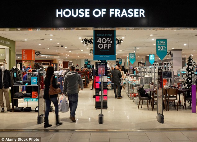 House of Fraser and New Look rocked by debt woes