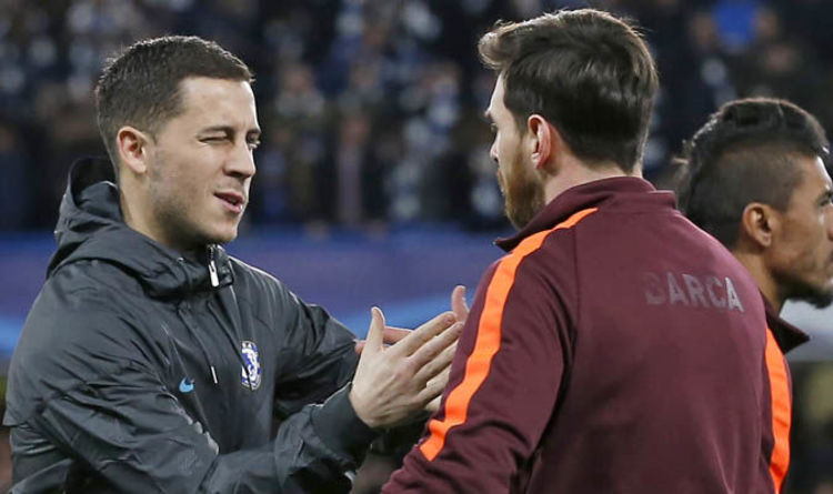 Messi: Barcelona star talked with Eden Hazard about Real Madrid after Chelsea draw | Football | Sport