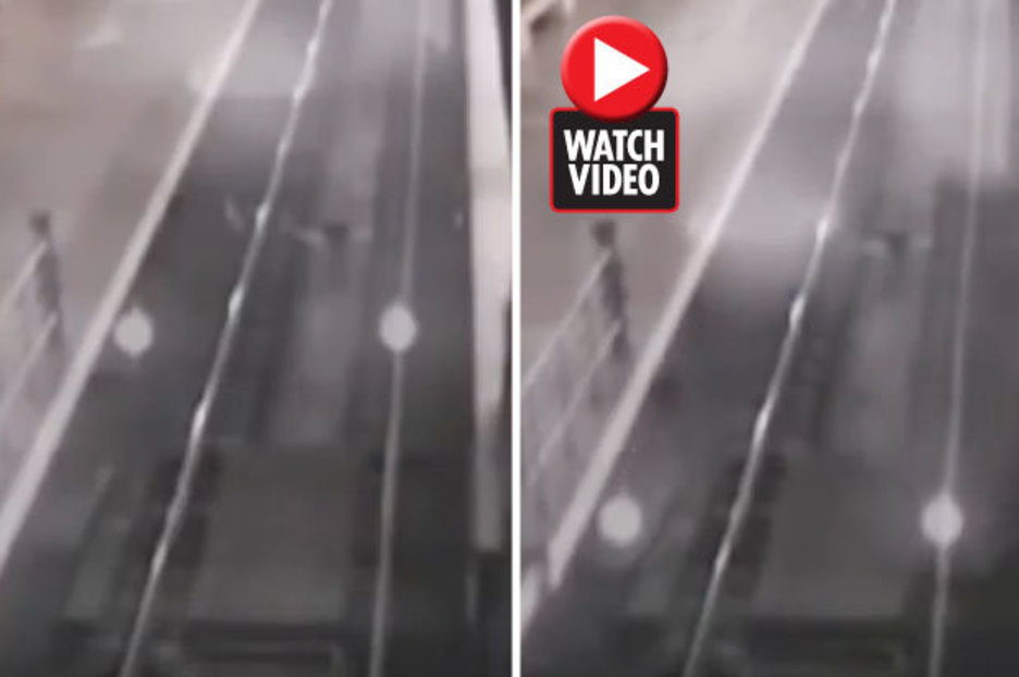 Ghost news: Horrifying moment ‘ghost train’ is caught on camera