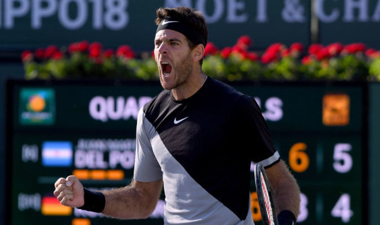 Juan Martin del Potro makes Roger Federer admission after reaching Indian Wells semi-final | Tennis | Sport