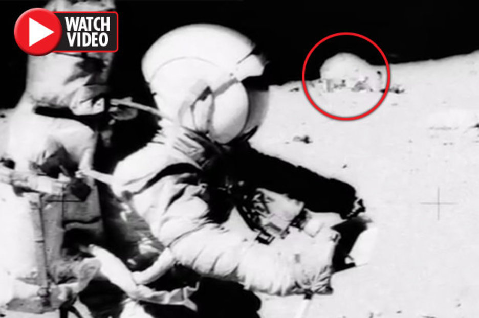 Moon landing faked: NASA Apollo 16 photo shows ‘building and people’
