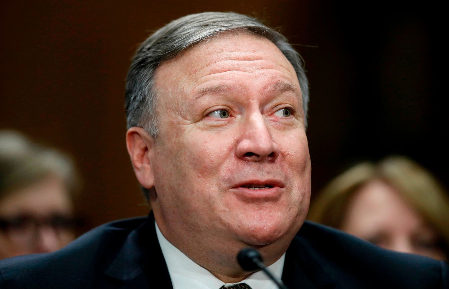 Senate panel narrowly endorses Mike Pompeo for secretary of state after Trump intervenes with key Republican