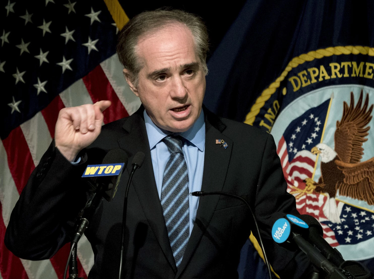 Shulkin says he did not leave office willingly, setting up fight over his successor