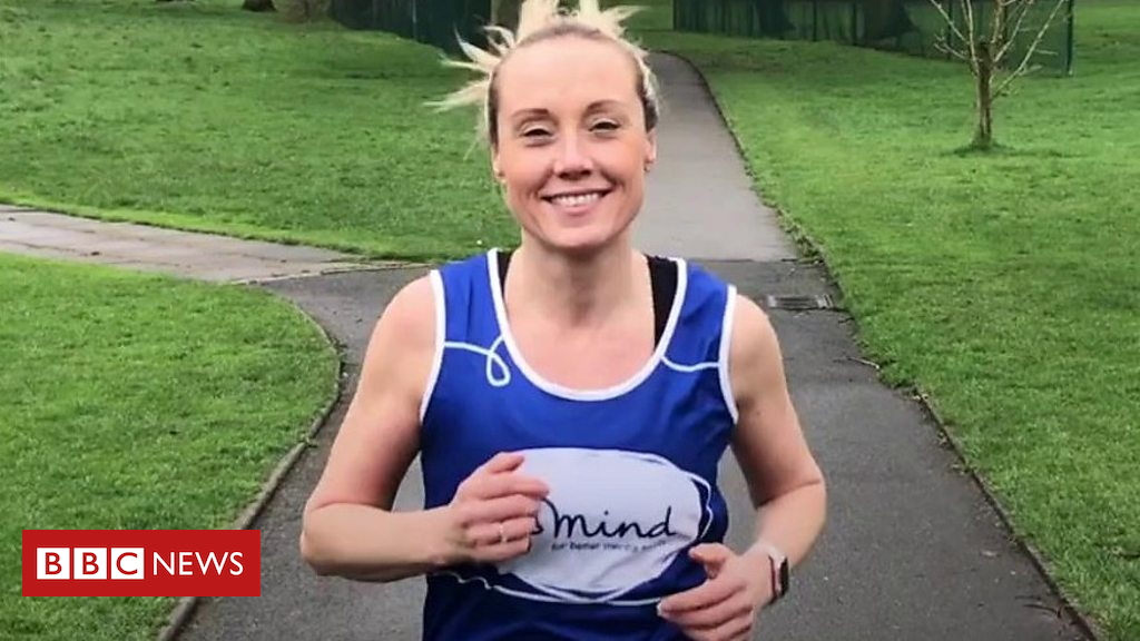 Marathon runner describes how the sport saved her life