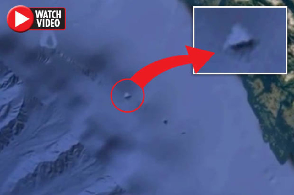 Atlantis FOUND? Google Earth ‘exposes underwater pyramid’ near Alaska