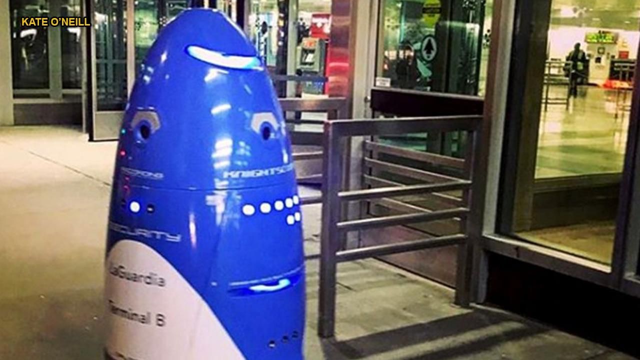 Women, security think LaGuardia’s surveillance robot is ogling them, report says