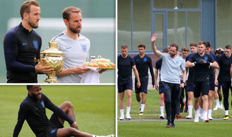 England step up their World Cup preparations under the watch of heavy security in Repino | Football | Sport