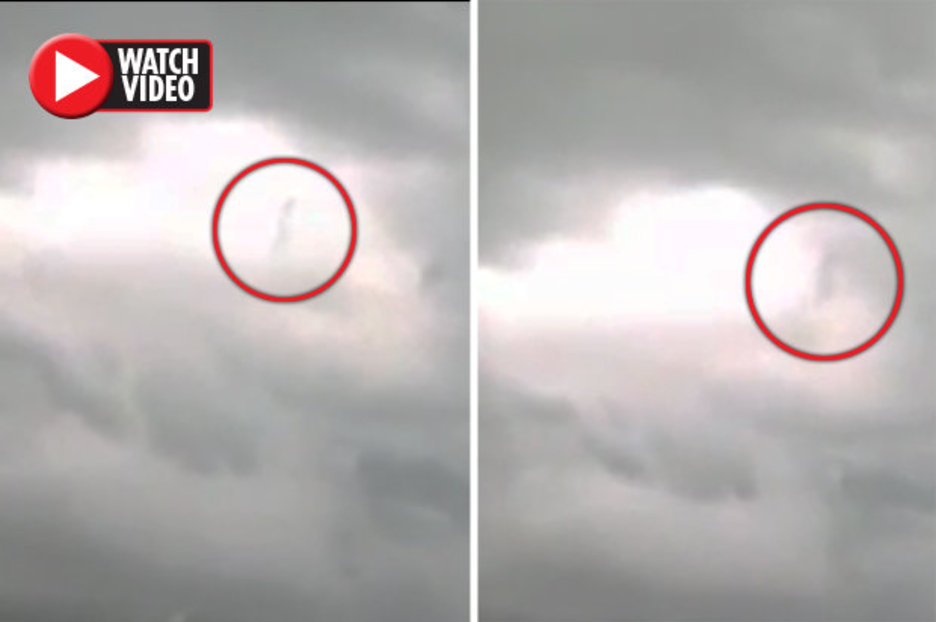 Christian frenzy as ‘stairway to heaven’ emerges in clouds above Alabama
