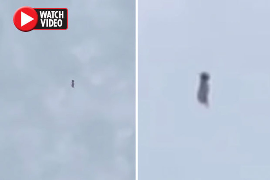 Ghost news: ‘Witch’ filmed in Mexico skies during bizarre footage