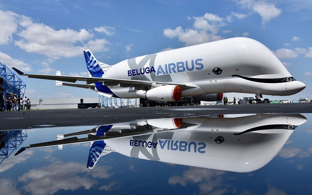 Airbus’ Beluga plane gets cute new makeover