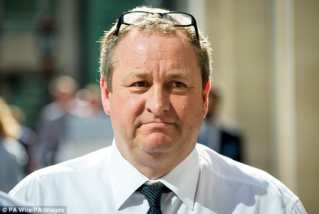 It’s a fix: Mike Ashley accused on House of Fraser deal