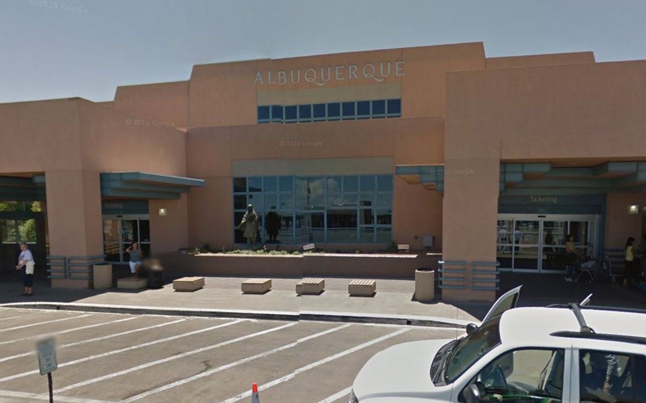 Suicidal man causes lockdown at New Mexico airport