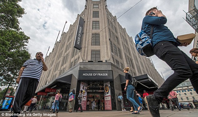 House of Fraser is left on the brink as rescue talks with tycoon Mike Ashley deteriorate