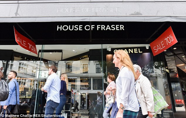 House of Fraser apologises to shoppers after cancelling online orders