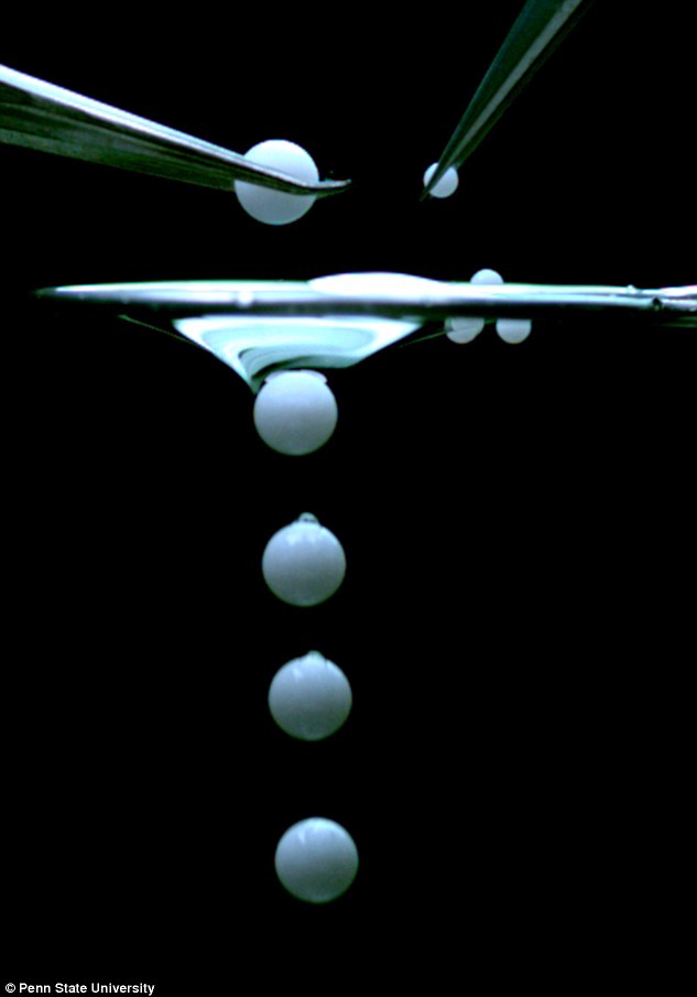 Video shows the amazing reverse-filter that stops small particles but lets large ones through