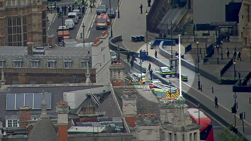 Westminster crash: Raids after suspected terror attack