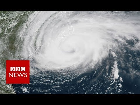 Hurricane Florence: ‘Hunters’ enter storm – BBC News