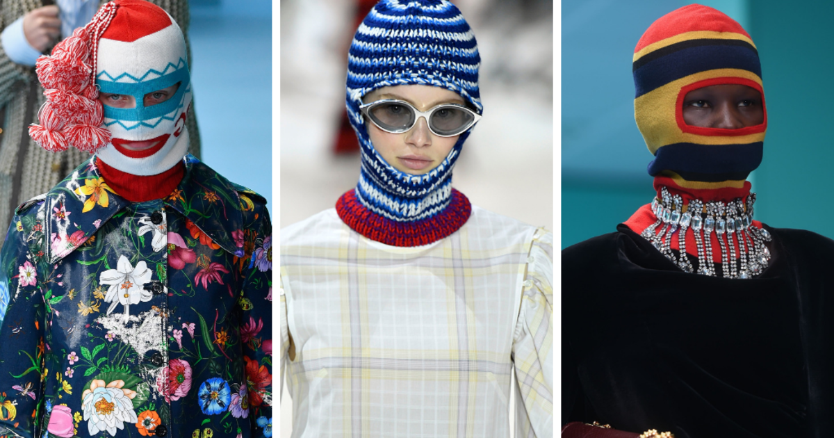 Balaclavas Are Fall 2018’s Hottest Accessory, According To The Runways