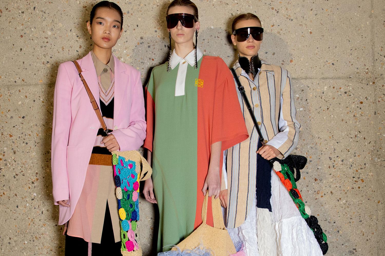 Jonathan Anderson beautifully combined art with fashion for Loewe’s SS19 collection