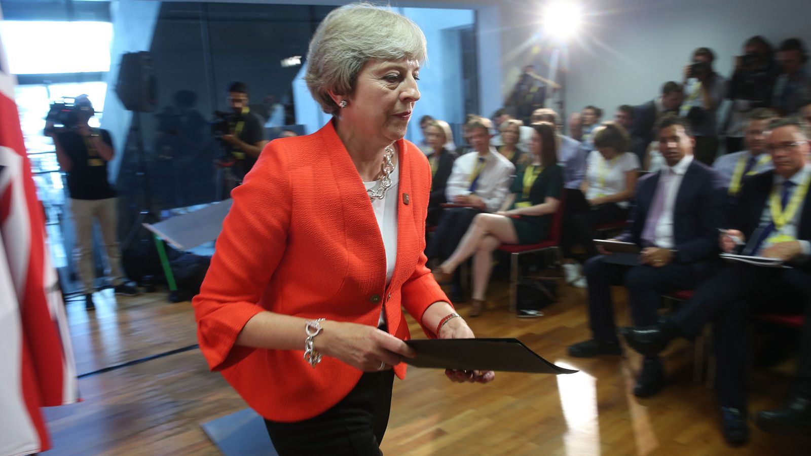 EU told to ‘engage on the substance’ after criticising May’s Chequers plan for Brexit