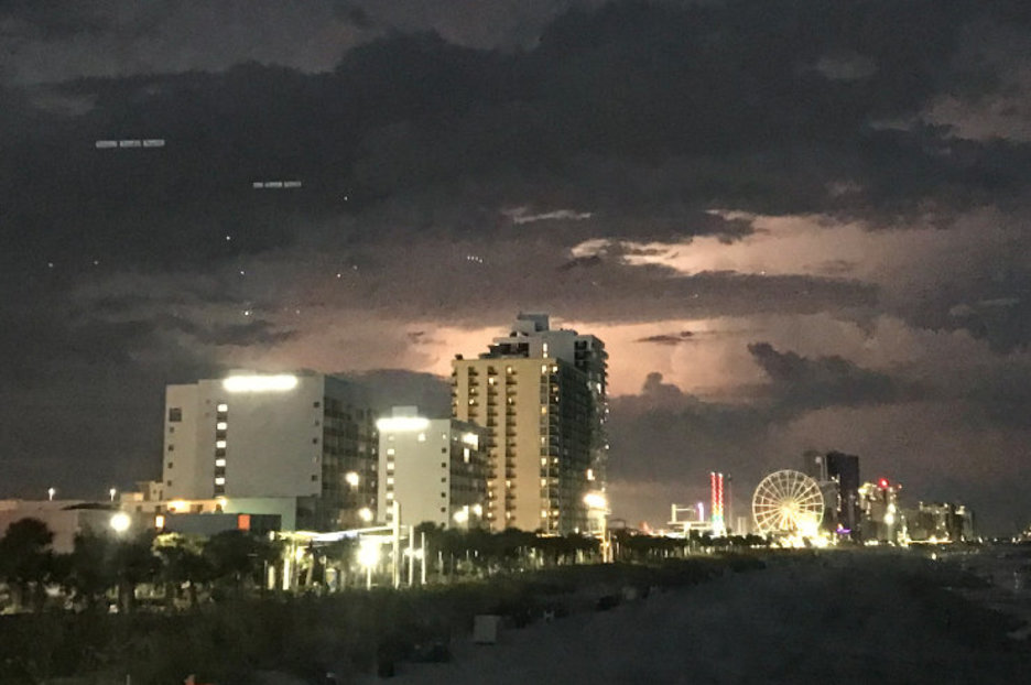 Alien news: ‘UFO’ spotted in lightning storm