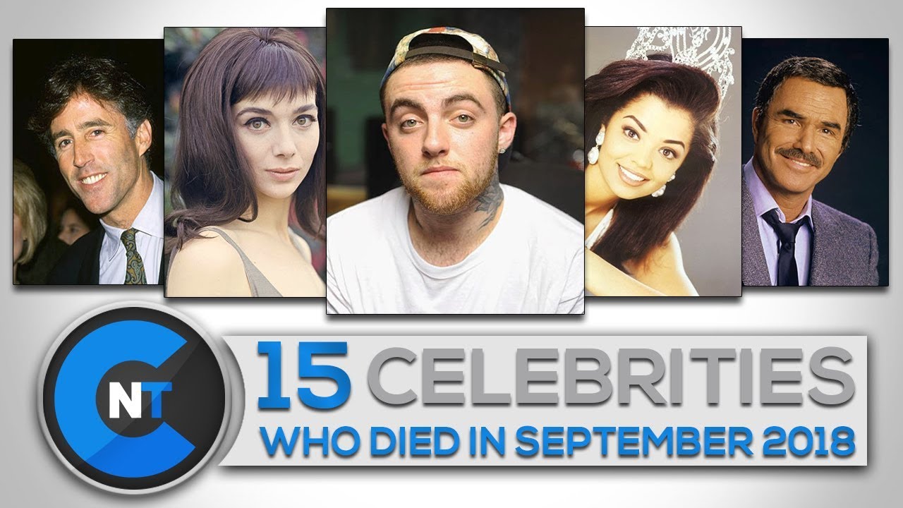 List of Celebrities Who Died In SEPTEMBER 2018 | Latest Celebrity News 2018 (Celebrity Breaking News