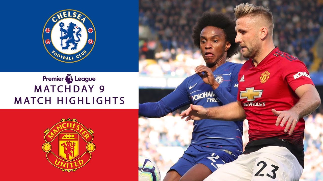 Chelsea v. Man United I PREMIER LEAGUE MATCH HIGHLIGHTS I 10/20/18 I NBC Sports