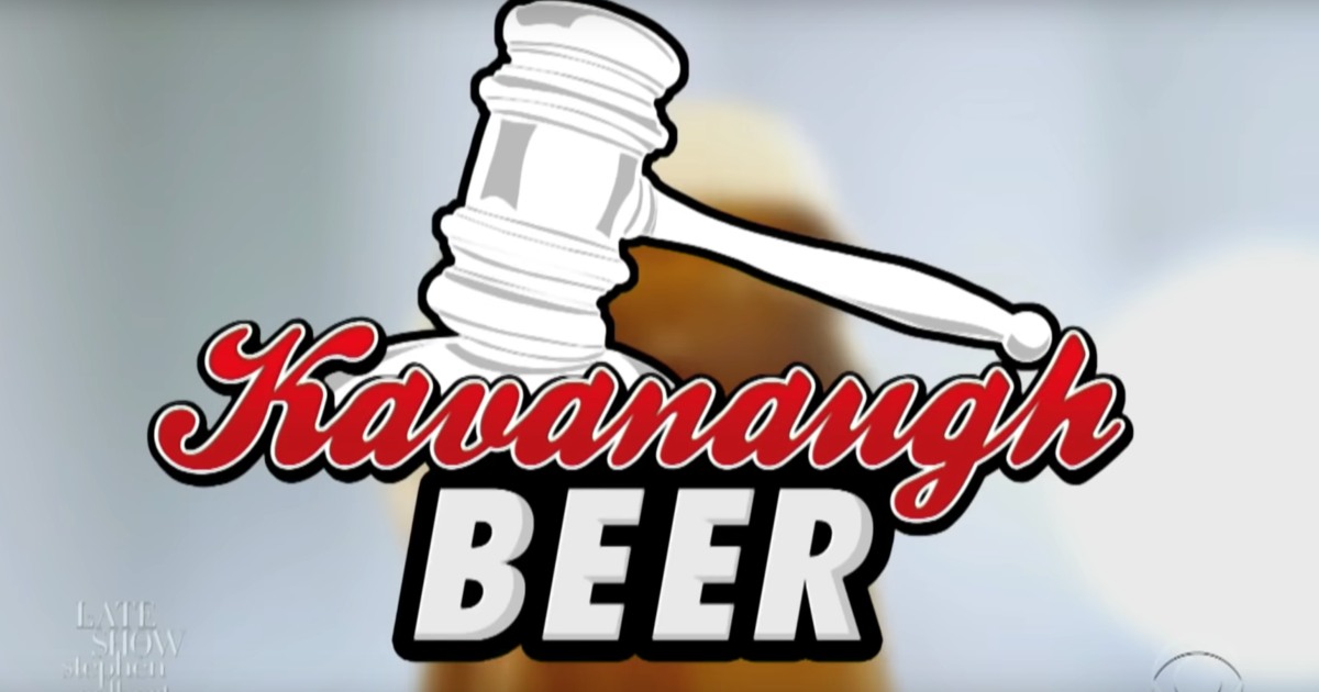 Stephen Colbert Thinks If You Like Beer, You’ll Love The Taste Of ‘Kavanaugh’