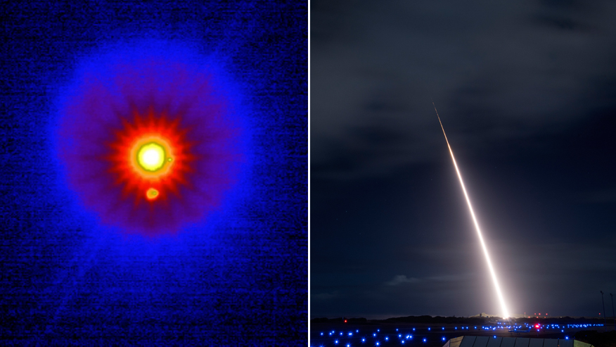 US warship shoots down missile in space in spectacular interceptor test