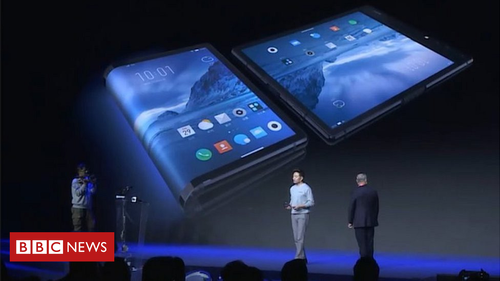 Royole’s bendy-screen FlexPai phone unveiled in China