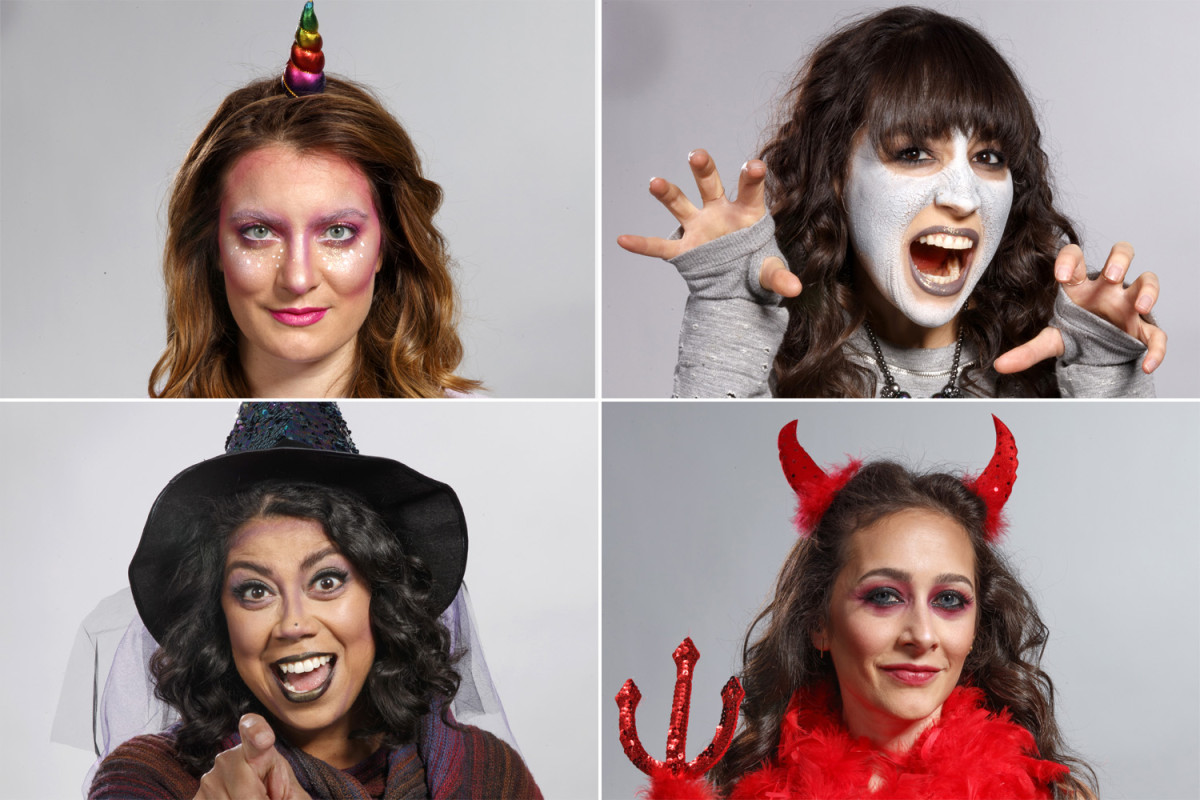 Tap your makeup bag to create these cool Halloween looks