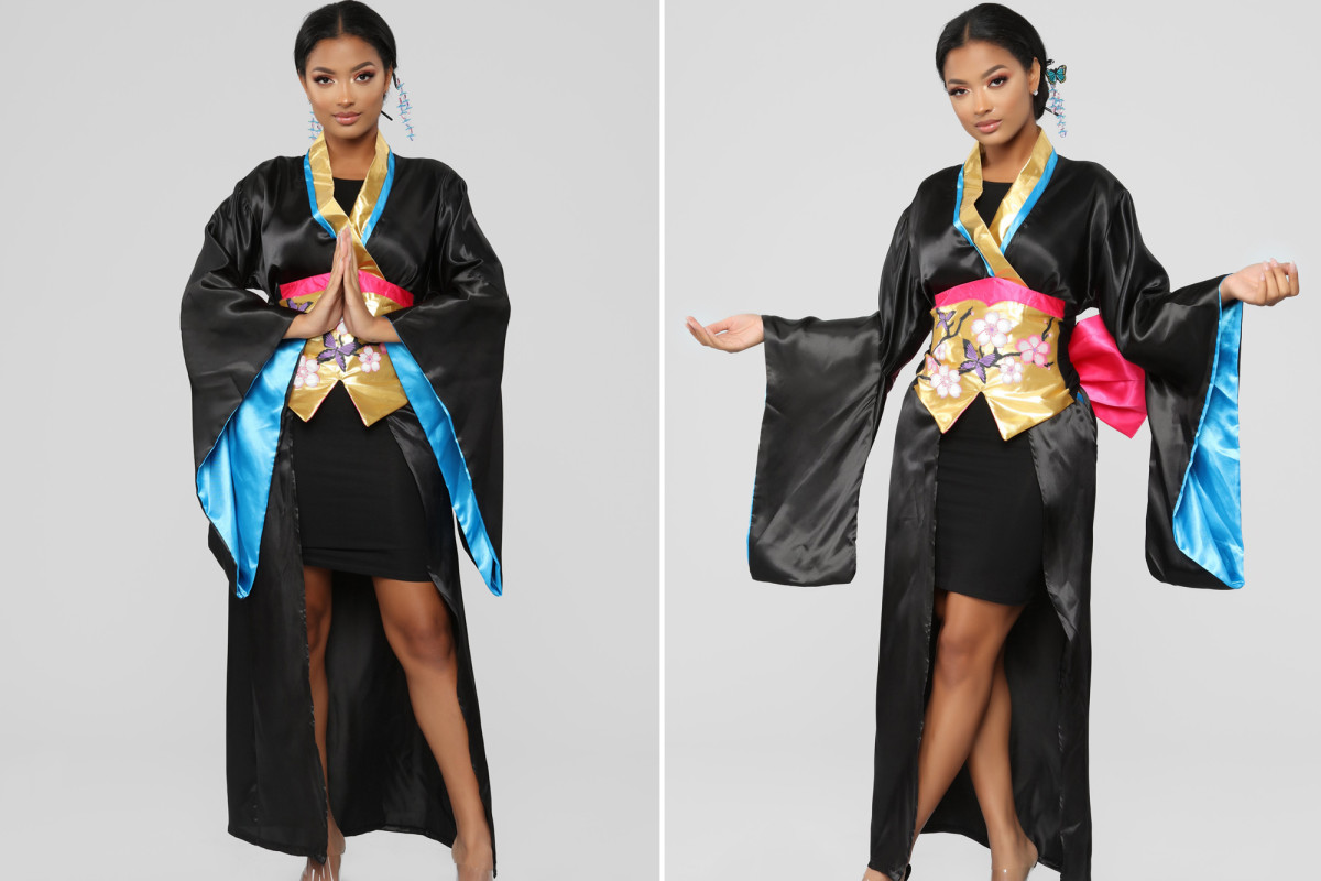 This ‘geisha’ costume is the latest scary-stupid Halloween get-up for sale