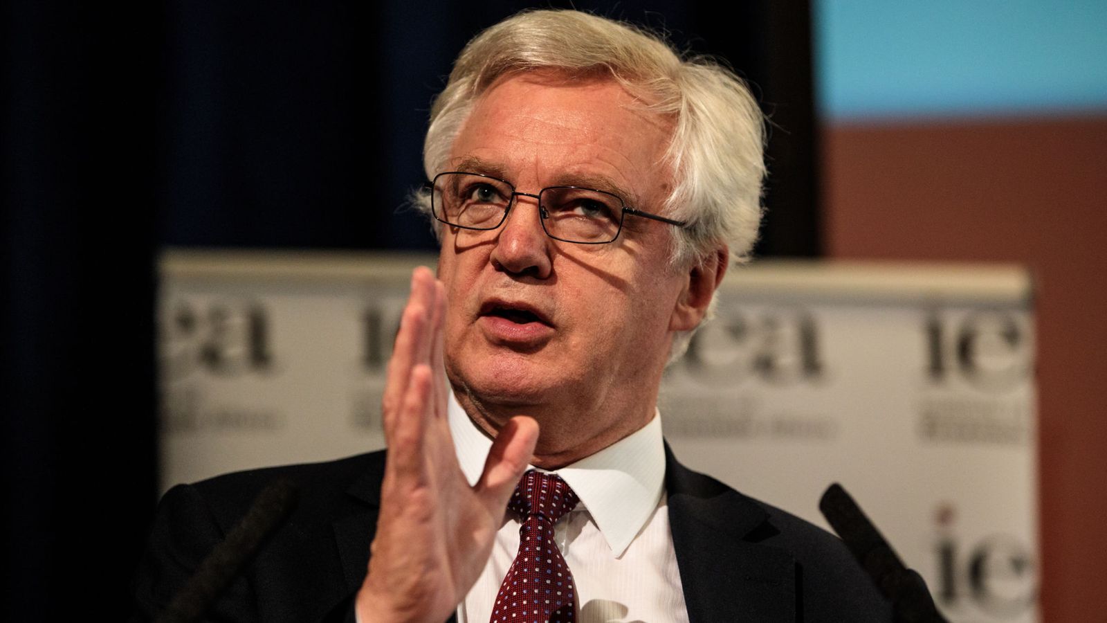 David Davis predicts ‘terror will win’ and prevent no-deal Brexit