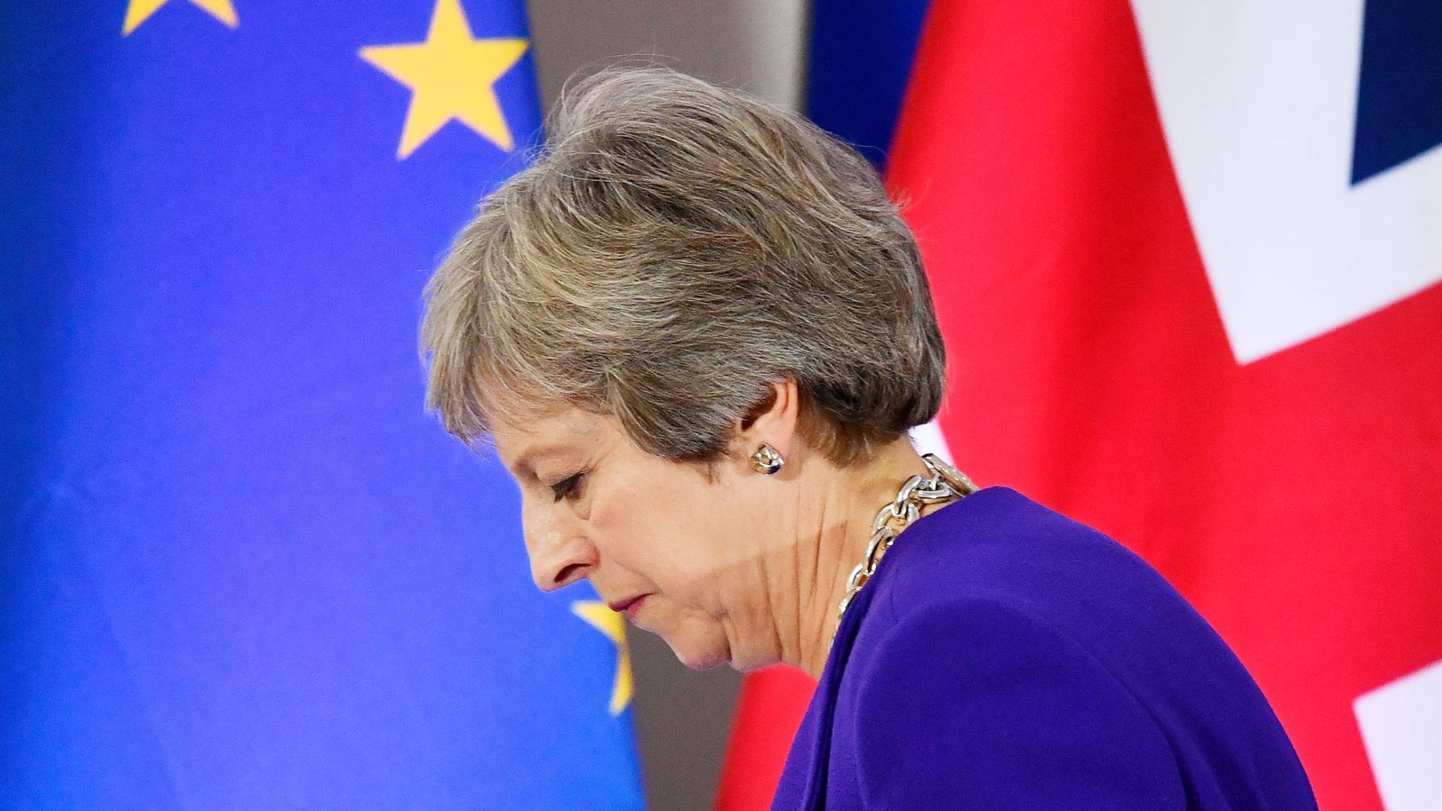 Who is Theresa May battling after Brussels summit?