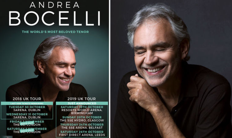 Andrea Bocelli London O2 concert REVIEW: A slow start builds to a grand finale | Music | Entertainment