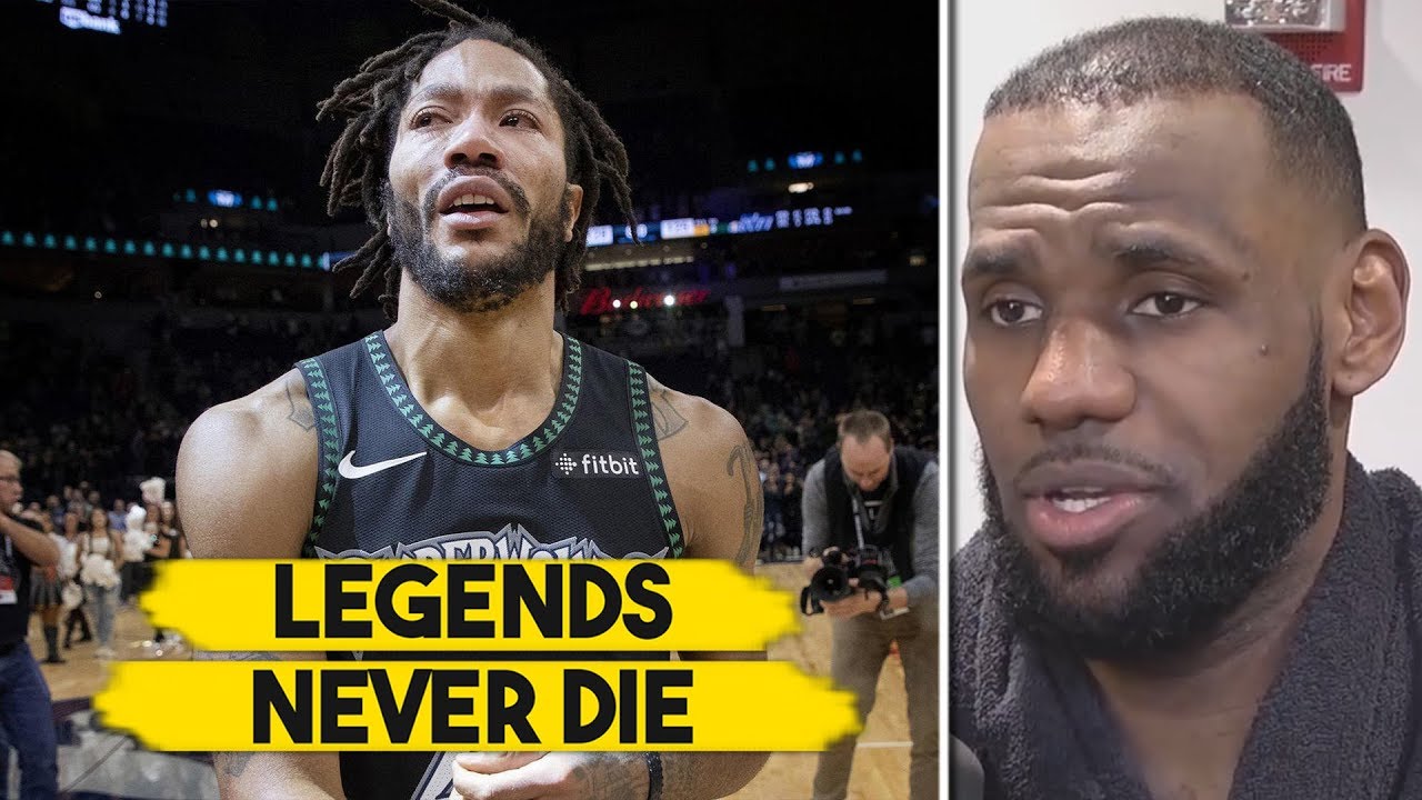 NBA Players React To Derrick Rose CAREER-HIGH 50 Pts – Curry, LeBron, Lillard, Towns, Wade…