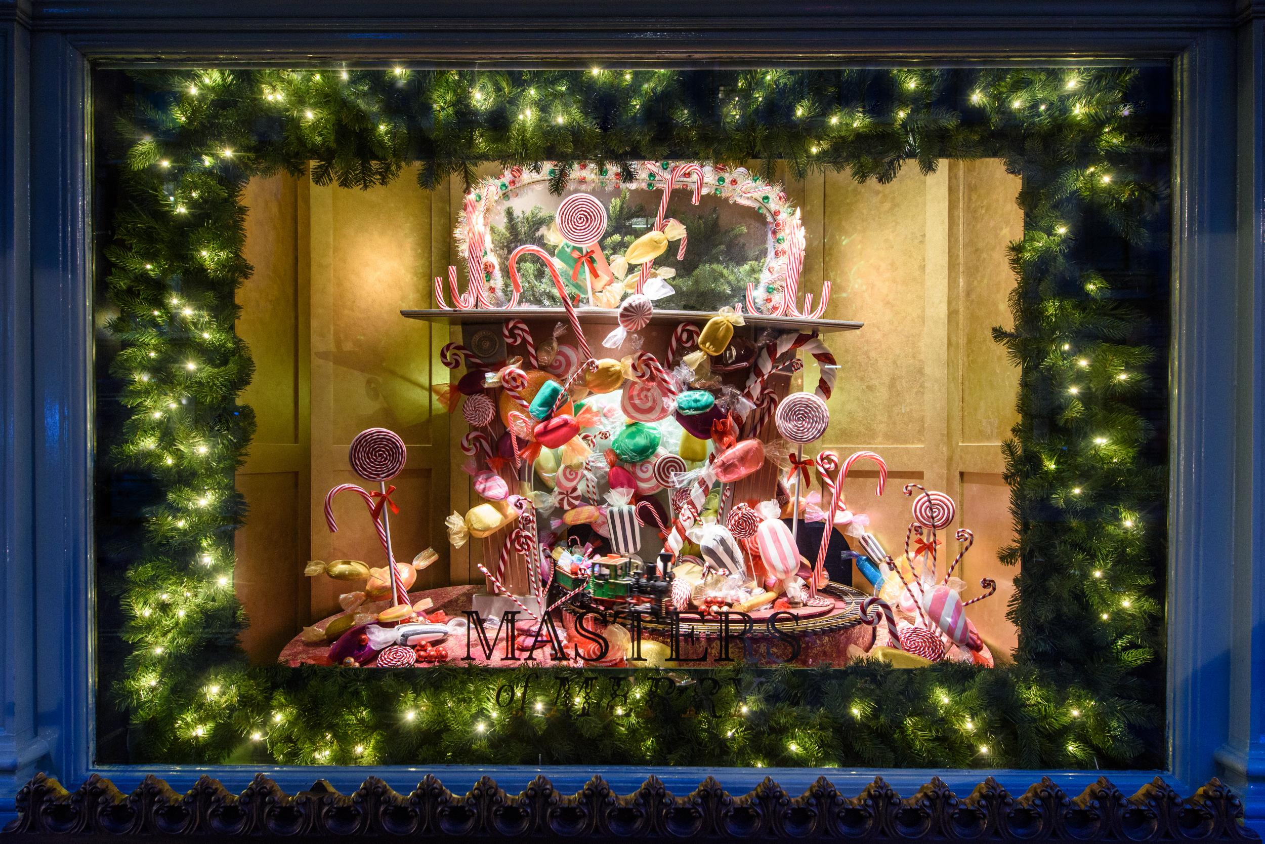 The best Christmas window displays in London