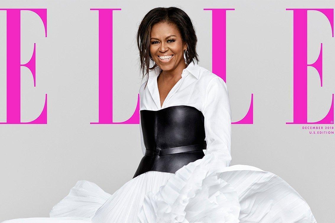 Michelle Obama wears nearly $9K worth of Dior on the cover of Elle’s December issue
