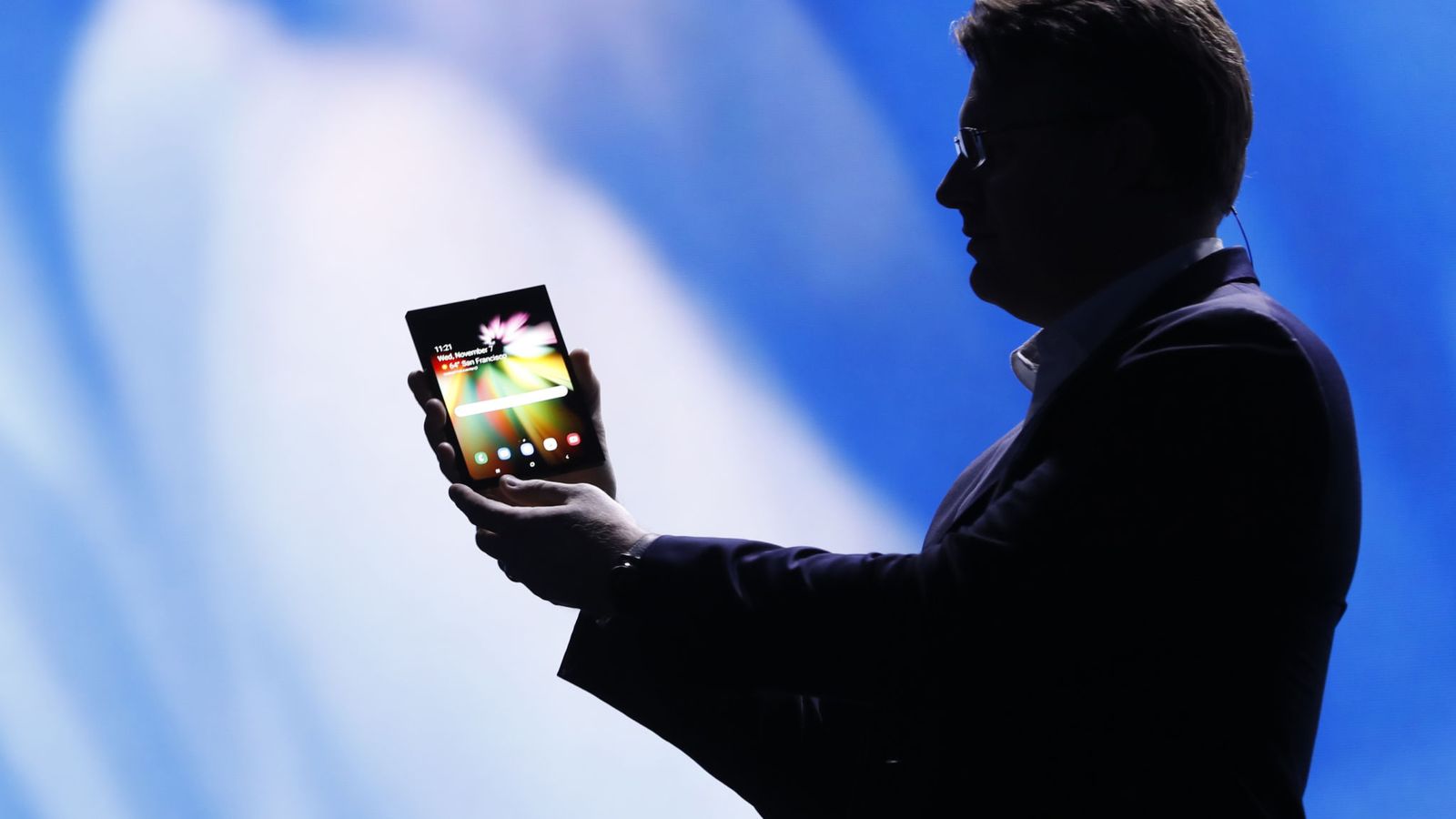 Samsung unveils foldable smartphone with flexible display