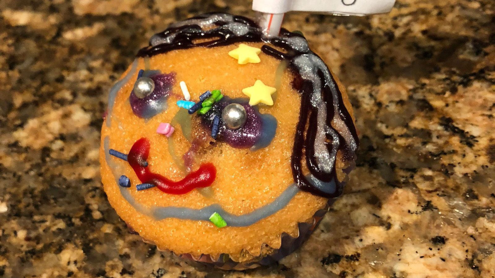 Girl, 9, bakes sympathy cupcake for PM decorated to resemble May’s face