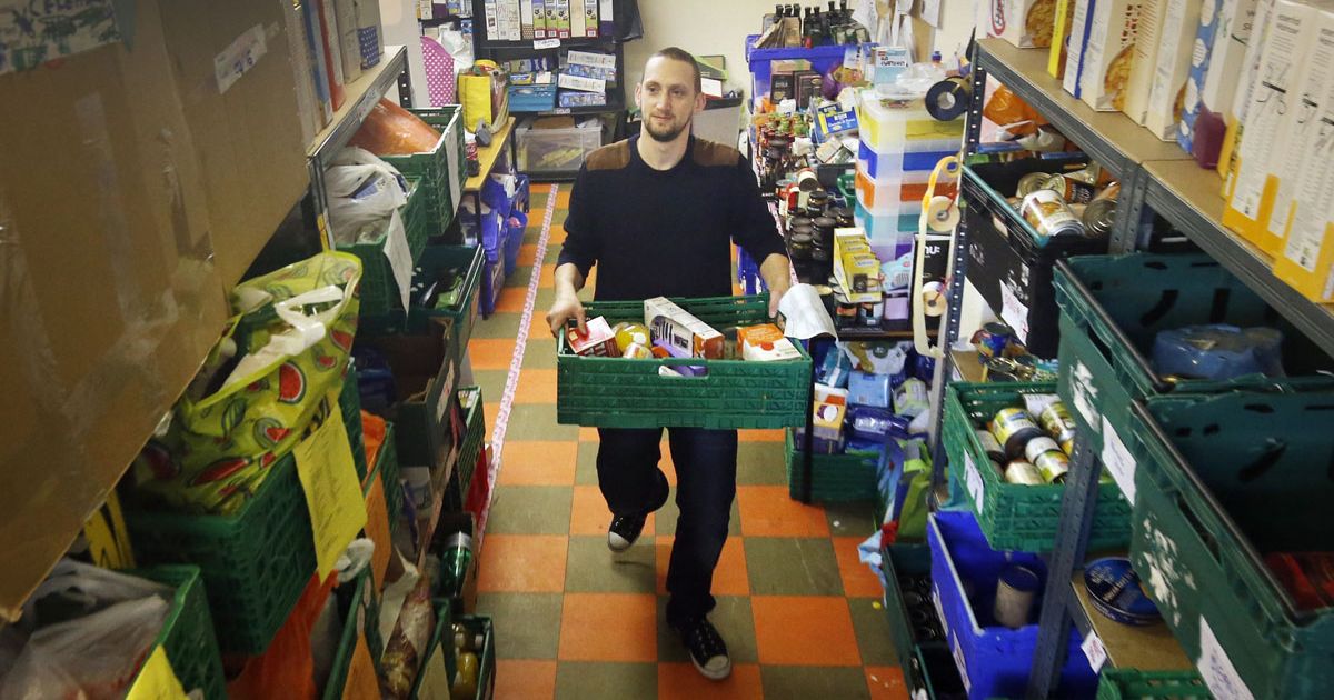 Foodbanks are now part of everyday life – even for working families
