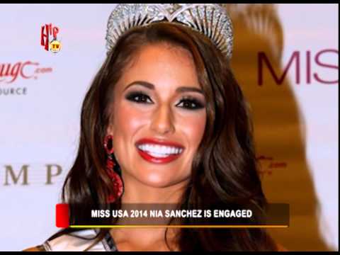 HIPTV NEWS – MISS USA 2014 NIA SANCHEZ IS ENGAGED (Nigerian Entertainment News)