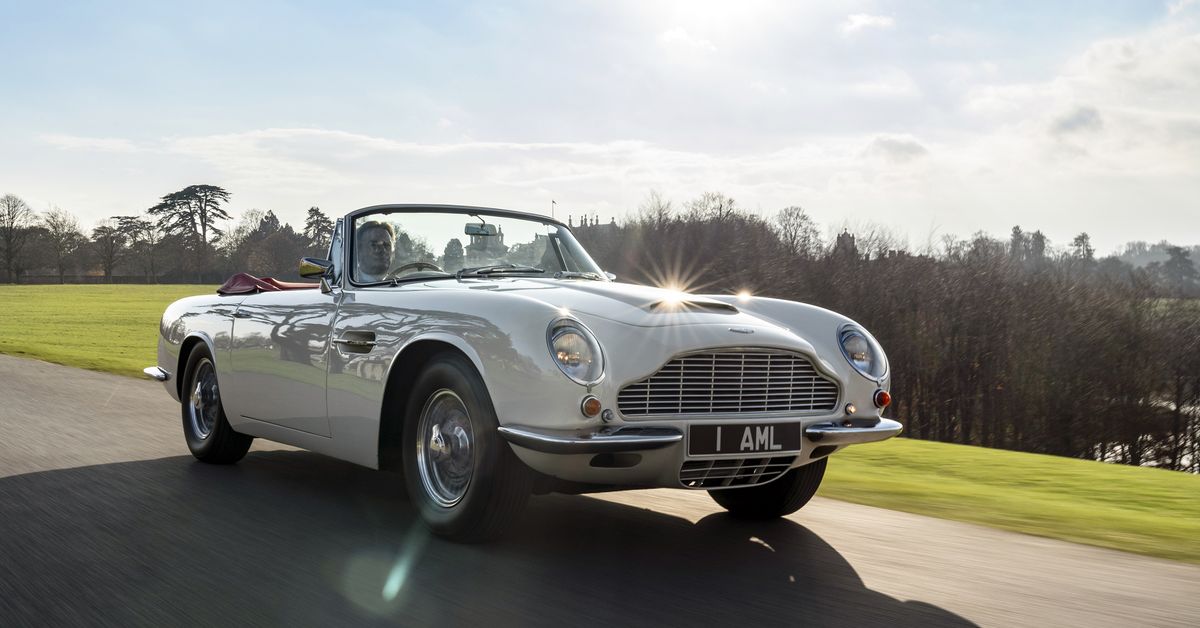Aston Martin will make old cars electric so they don’t get banned from cities