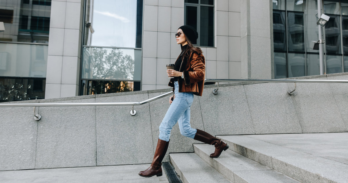 These Cole Haan Leather Riding Boots Are 55 Percent Off Today