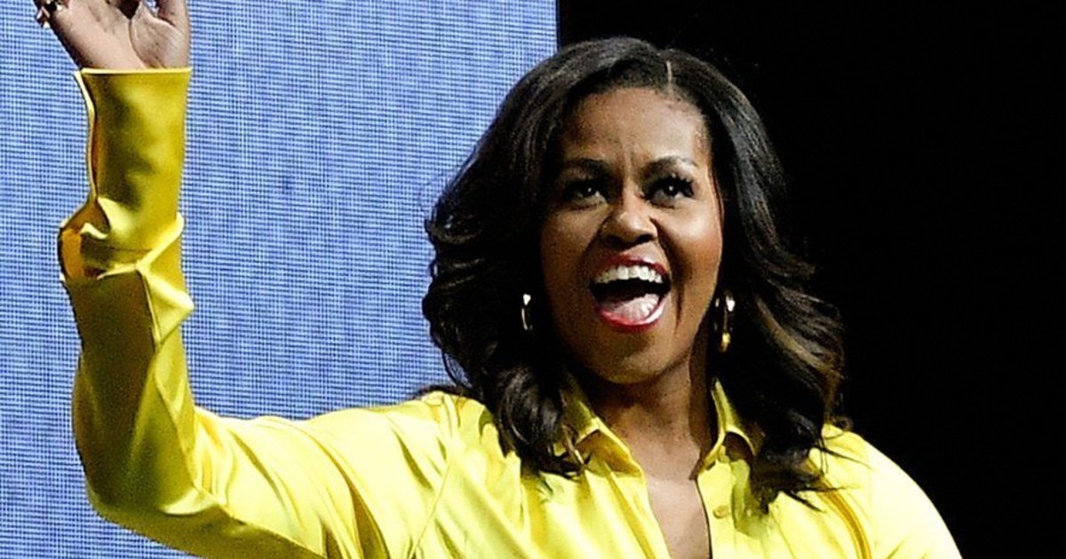 Michelle Obama Wore The Glittery, Thigh-High Balenciaga Boots Of Your Dreams