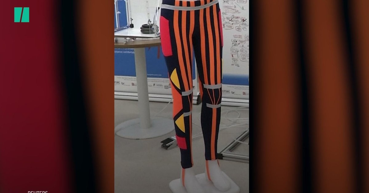 Could These Colorful Robot Pants Help Elderly People?
