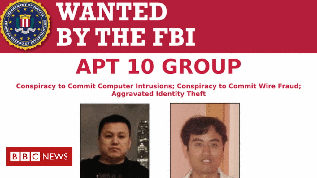 US charges ‘China government hackers’