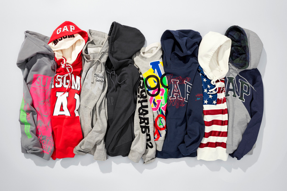 GQ and GAP partner for cool hoodie collection